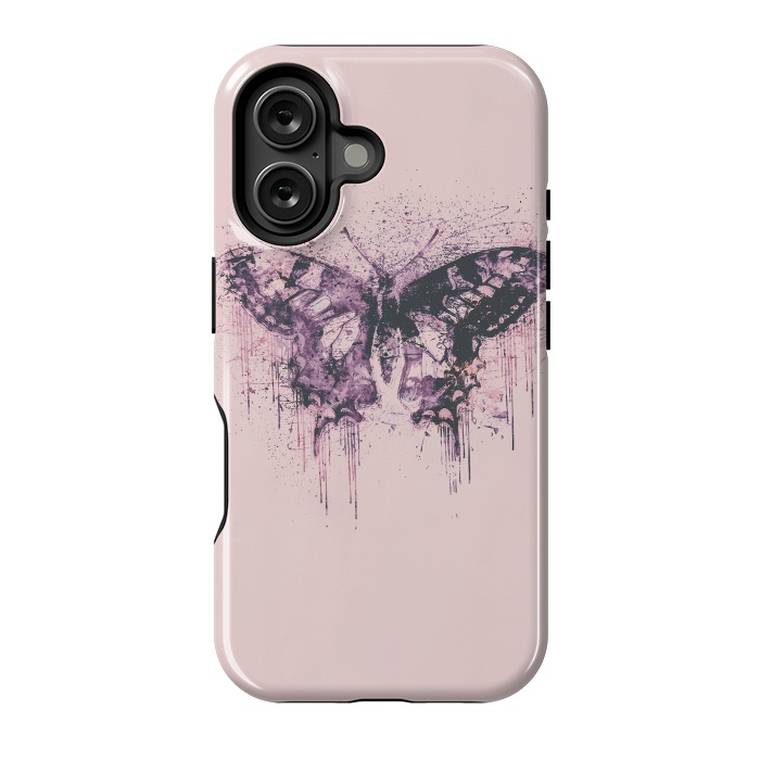 iPhone 16 StrongFit Artsy Butterfly  by Andrea Haase