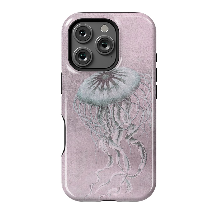 iPhone 16 Pro StrongFit Jellyfish Underwater Creature by Andrea Haase