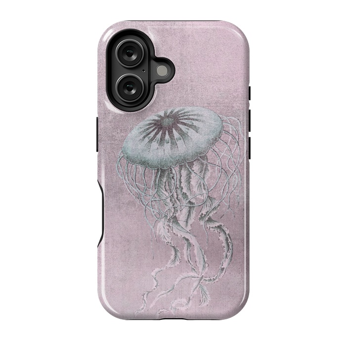 iPhone 16 StrongFit Jellyfish Underwater Creature by Andrea Haase