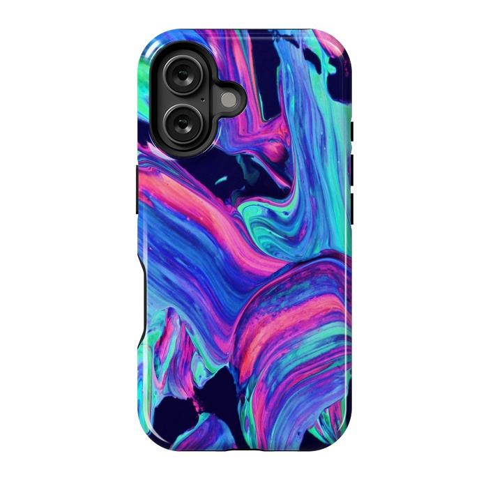 iPhone 16 StrongFit Neon abstract #charm by ''CVogiatzi.