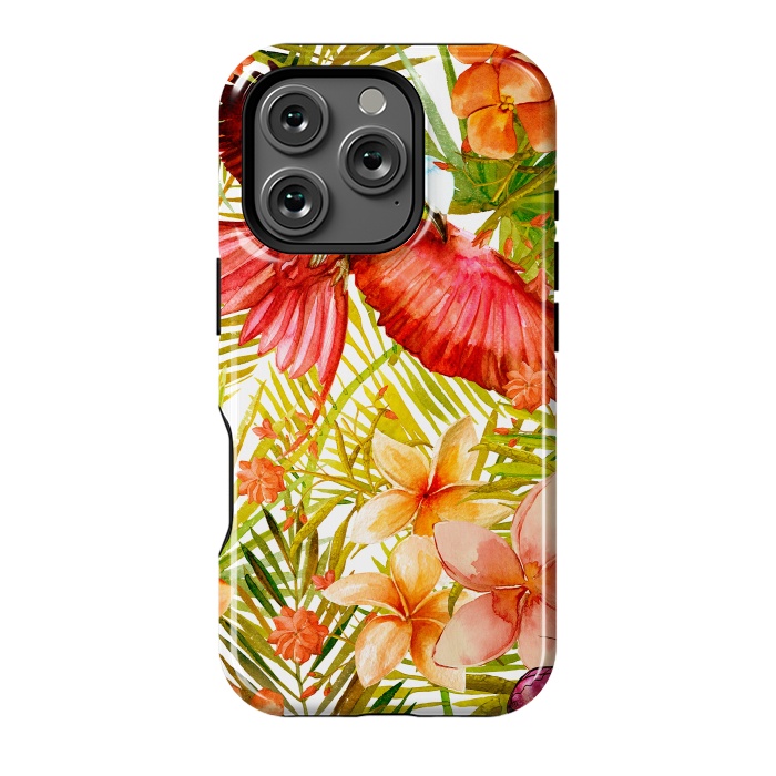 iPhone 16 Pro StrongFit Tropical Bird in Jungle by  Utart