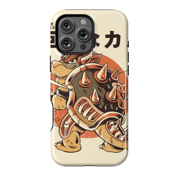 iPhone 16 Pro Max StrongFit Bowserzilla by Ilustrata