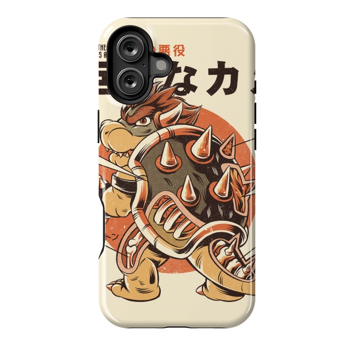 iPhone 16 Plus StrongFit Bowserzilla by Ilustrata