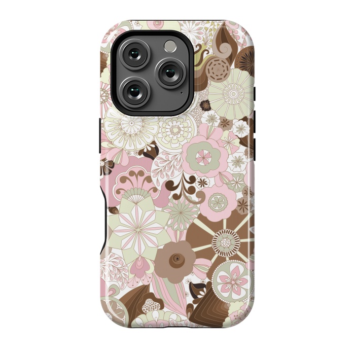 iPhone 16 Pro StrongFit Flowers, Flowers Everywhere by Paula Ohreen