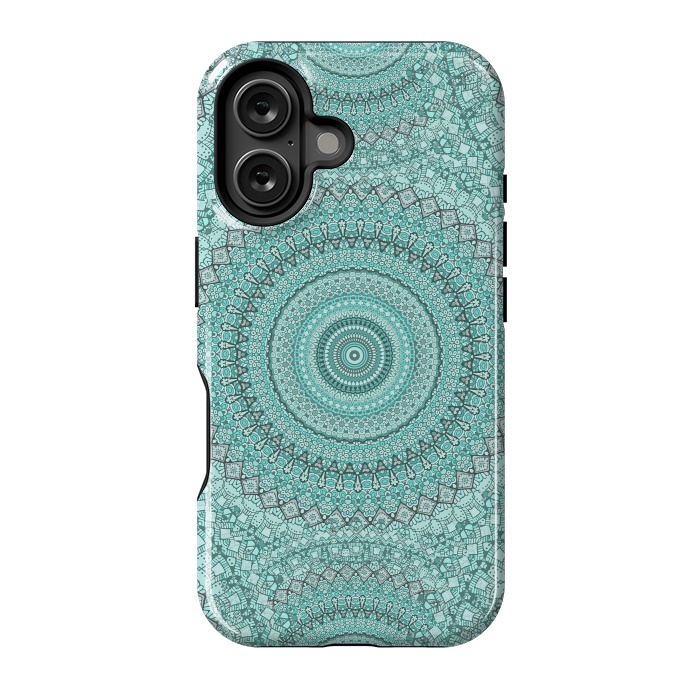 iPhone 16 StrongFit Magical Mandala by Andrea Haase