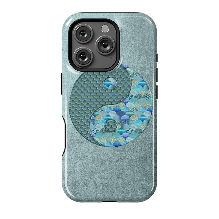 iPhone 16 Pro StrongFit Yin Yang Ocean Spirit by Andrea Haase