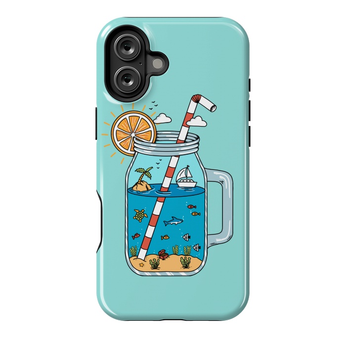 iPhone 16 Plus StrongFit Drink Landscape by Coffee Man