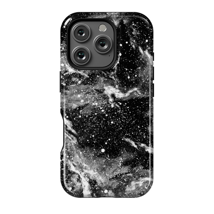 iPhone 16 Pro StrongFit Galaxy Marbled by Gringoface Designs