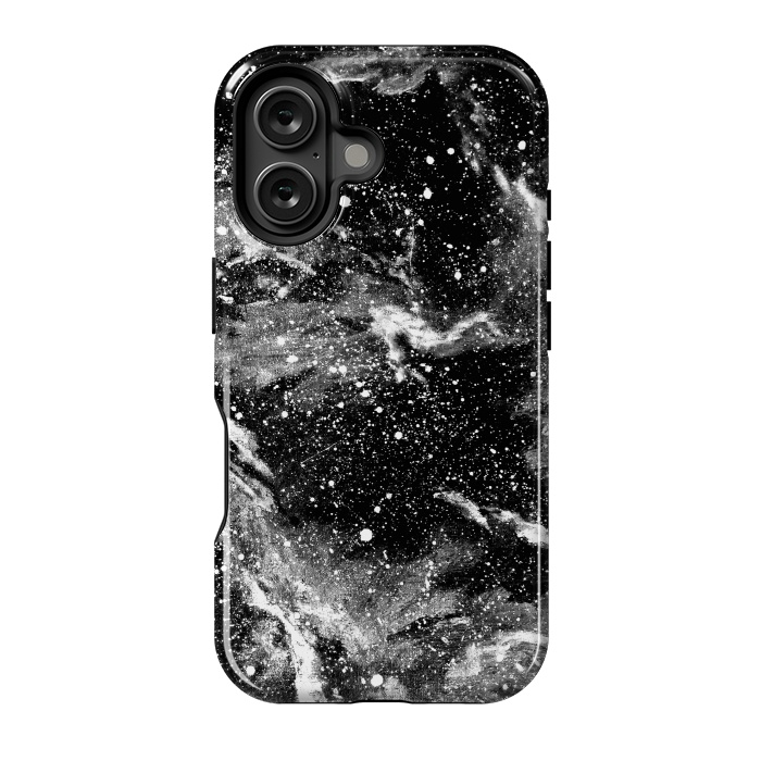 iPhone 16 StrongFit Galaxy Marbled by Gringoface Designs