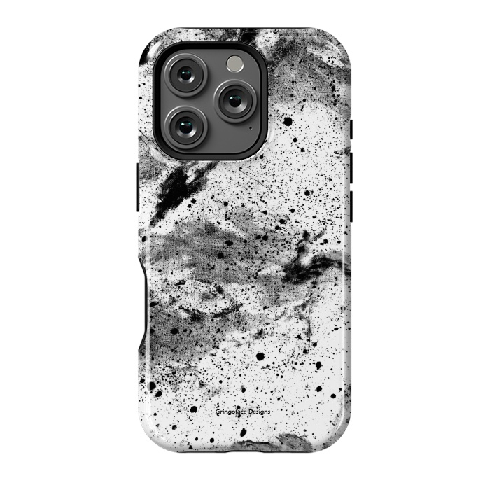 iPhone 16 Pro StrongFit Marble Galaxy by Gringoface Designs