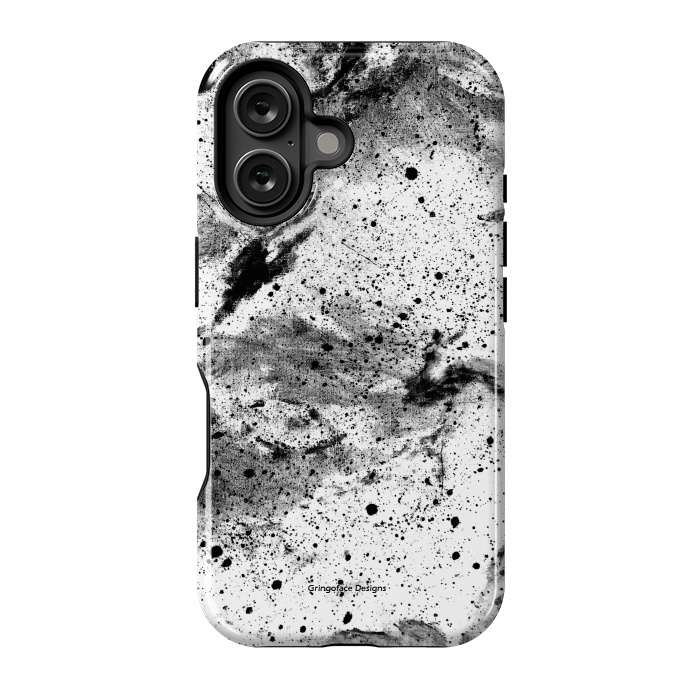 iPhone 16 StrongFit Marble Galaxy by Gringoface Designs