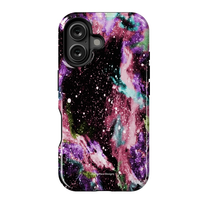 iPhone 16 StrongFit Cotton Candy Galaxy by Gringoface Designs