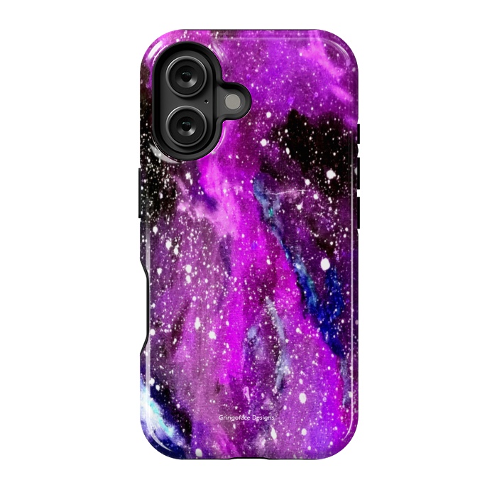 iPhone 16 StrongFit Ultraviolet Galaxy by Gringoface Designs