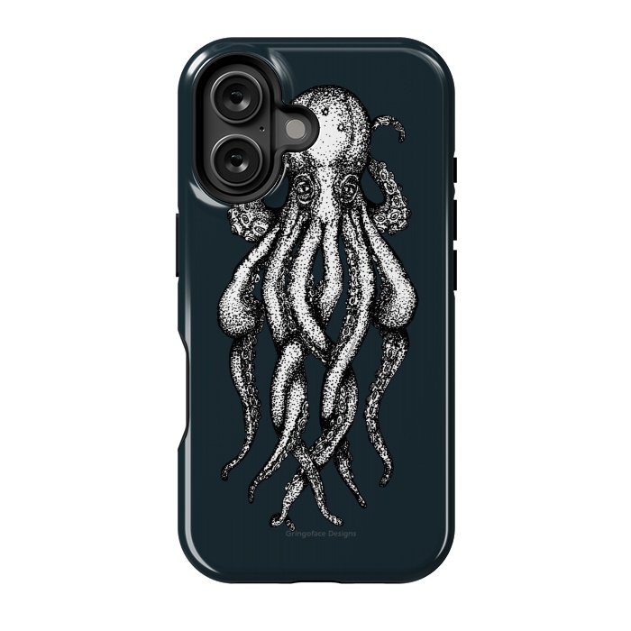 iPhone 16 StrongFit Octopus 1 by Gringoface Designs