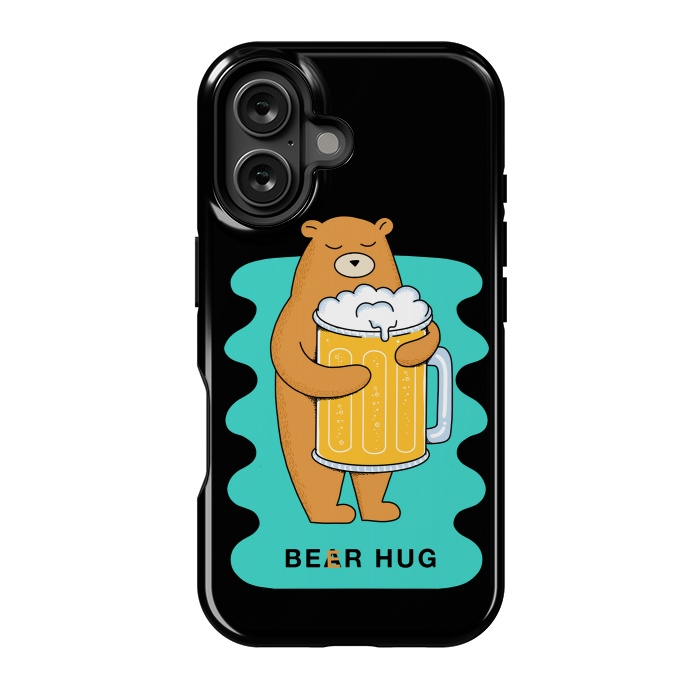 iPhone 16 StrongFit Beer Hug 2 by Coffee Man