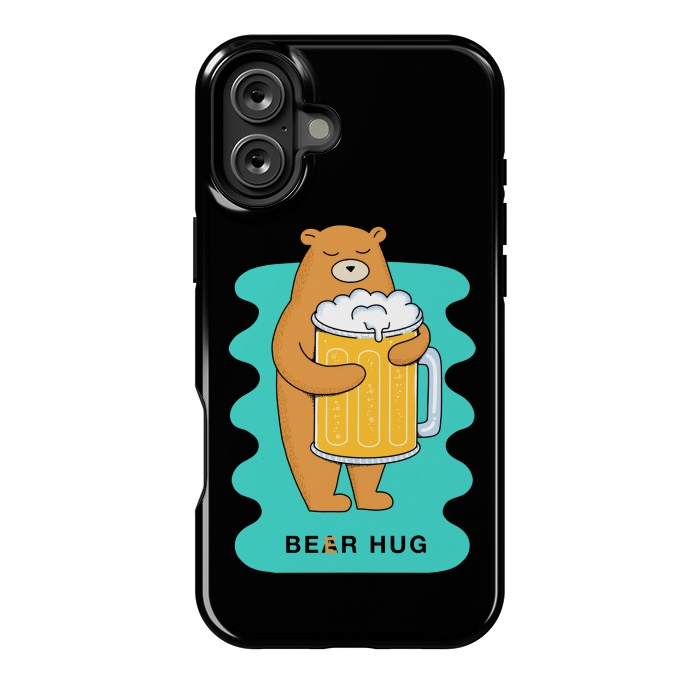 iPhone 16 Plus StrongFit Beer Hug 2 by Coffee Man