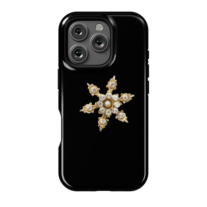 iPhone 16 Pro StrongFit Golden Piece Of Jewelry by Andrea Haase