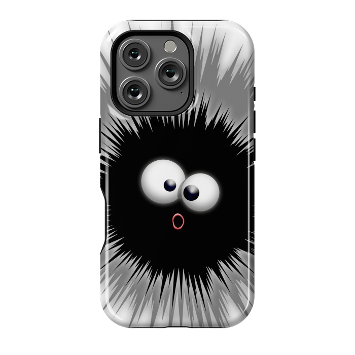 iPhone 16 Pro StrongFit Funny Dazzled Ink Splat Cartoon  by BluedarkArt