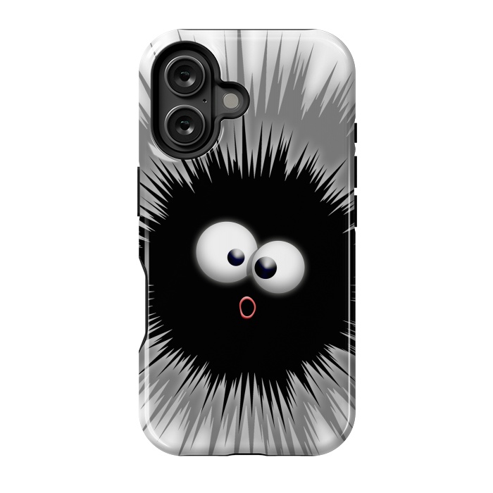 iPhone 16 StrongFit Funny Dazzled Ink Splat Cartoon  by BluedarkArt