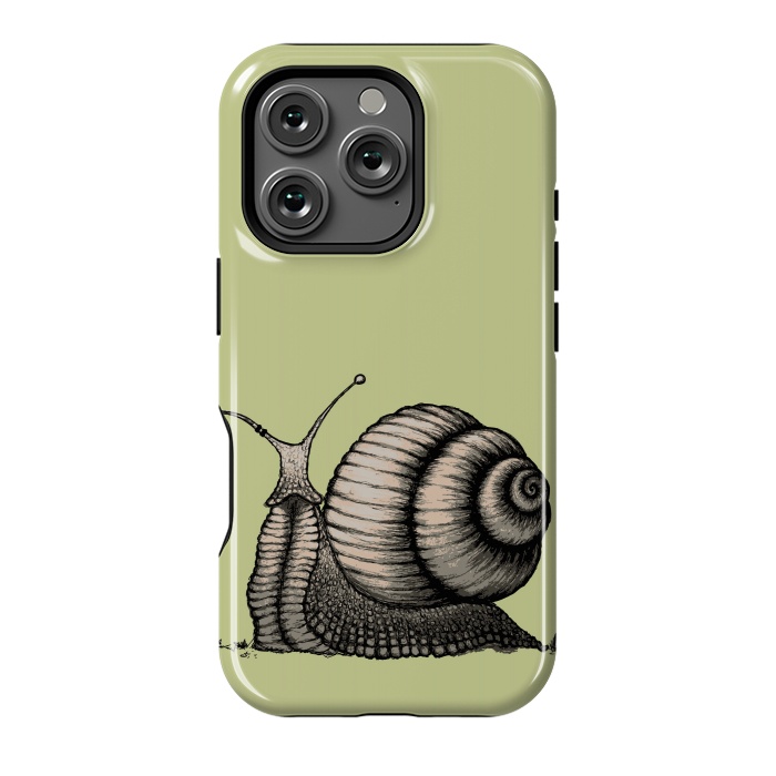 iPhone 16 Pro StrongFit SNAIL by Mangulica