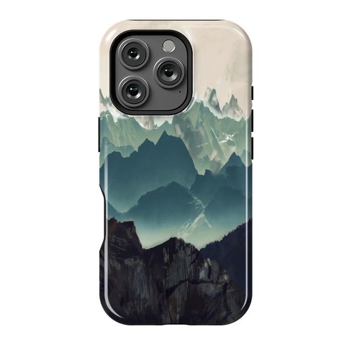 iPhone 16 Pro StrongFit Shades of Mountain by ''CVogiatzi.