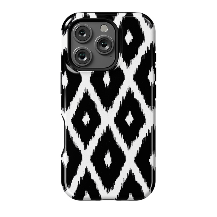 iPhone 16 Pro StrongFit Black and White decor by ''CVogiatzi.