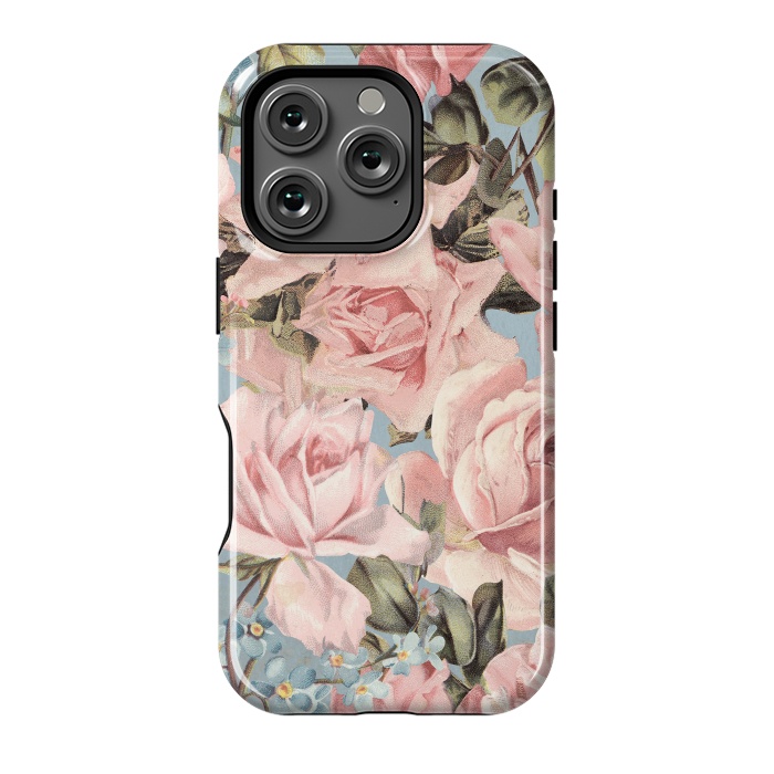 iPhone 16 Pro StrongFit Lovely Spring Flowers and Roses by  Utart