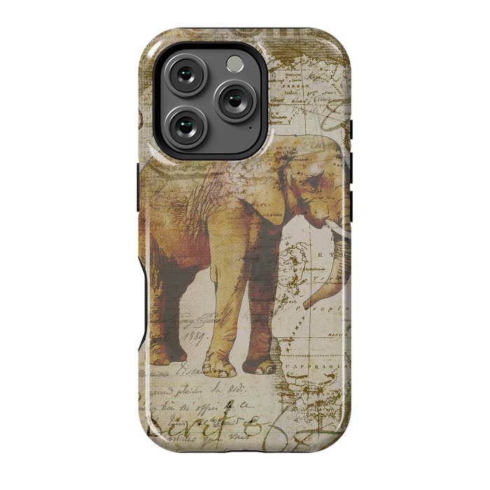 iPhone 16 Pro StrongFit African Elephant by Andrea Haase