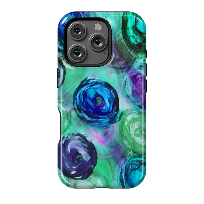 iPhone 16 Pro StrongFit Alcohol ink 6 by haroulita