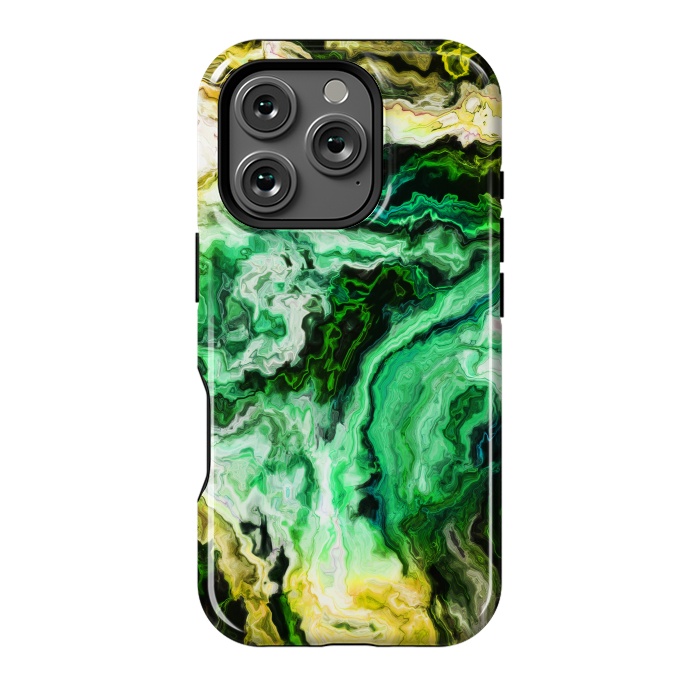 iPhone 16 Pro StrongFit wavy marble iii by haroulita