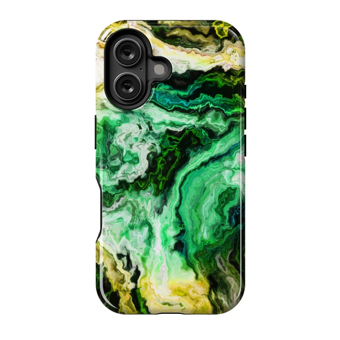 iPhone 16 StrongFit wavy marble iii by haroulita