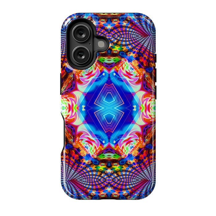 iPhone 16 StrongFit Kaleidoscope mandala i by haroulita