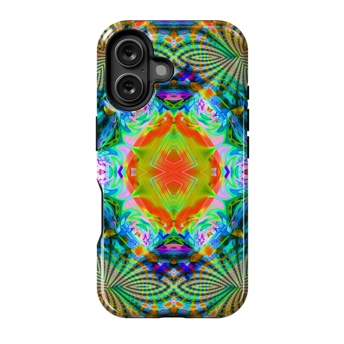 iPhone 16 StrongFit Kaleidoscope mandala ii by haroulita