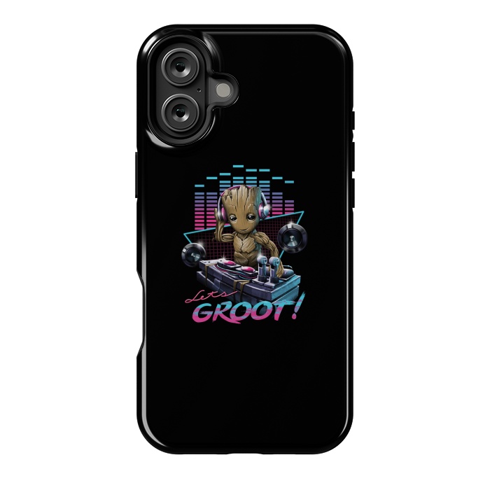 iPhone 16 Plus StrongFit Let's Groot by Vincent Patrick Trinidad