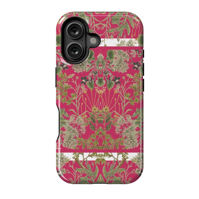 iPhone 16 StrongFit Botanic Frames by Zala Farah