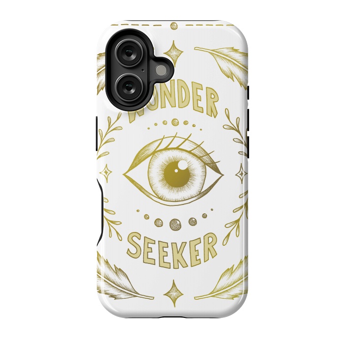 iPhone 16 StrongFit Wonder Seeker by Barlena