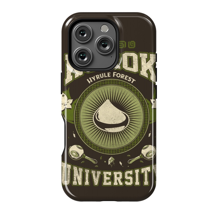 iPhone 16 Pro StrongFit Korok University by Ilustrata