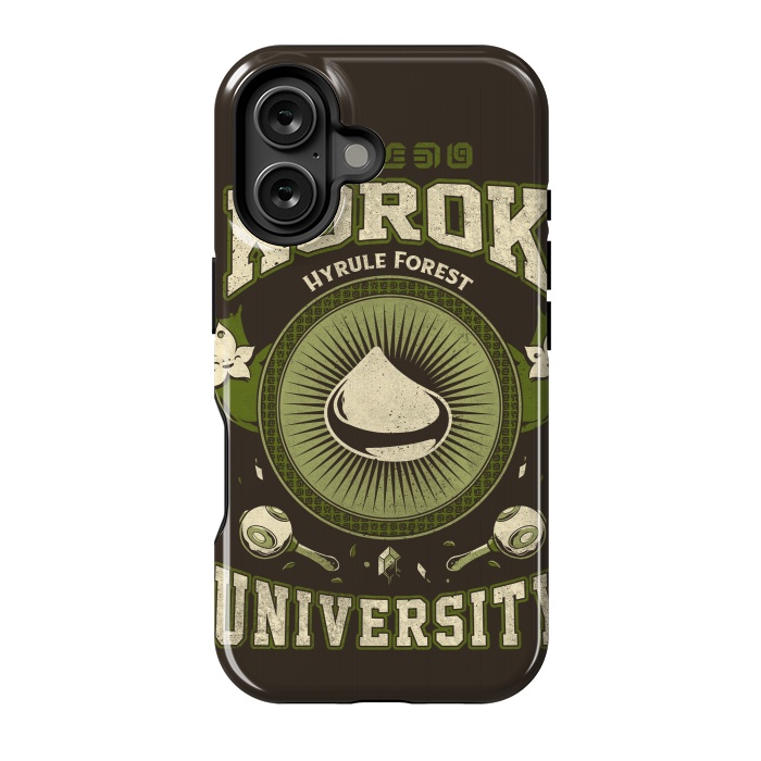 iPhone 16 StrongFit Korok University by Ilustrata