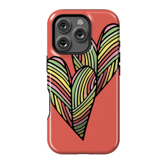 iPhone 16 Pro StrongFit Two Hearts by Majoih