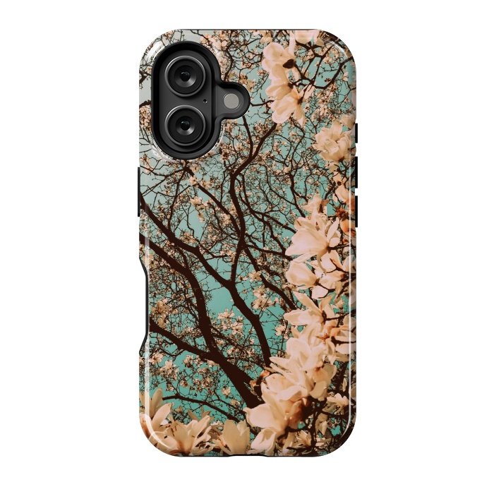 iPhone 16 StrongFit Spring Time Cherry Blossoms by Gringoface Designs