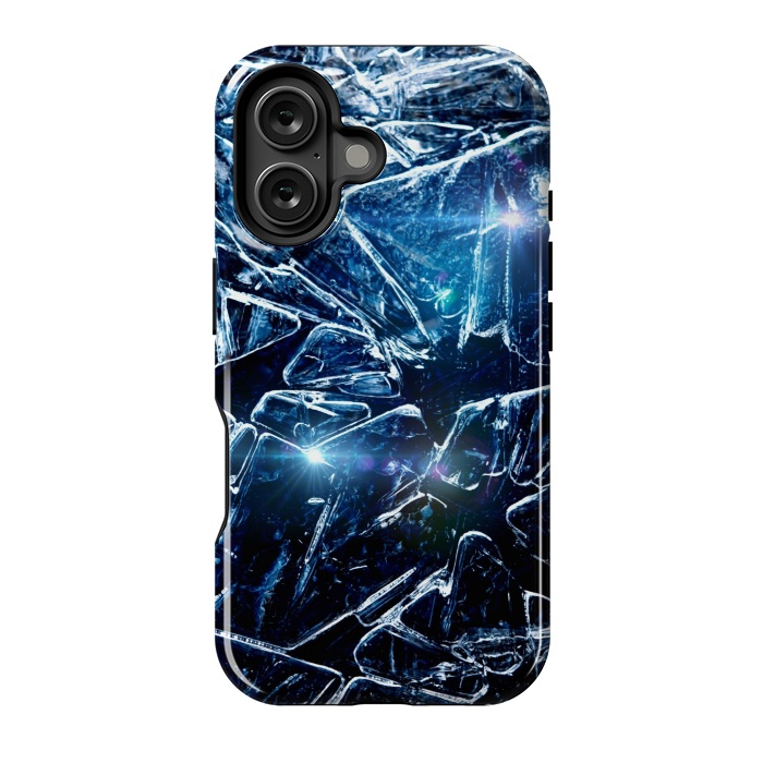 iPhone 16 StrongFit Cracked Ice by Gringoface Designs