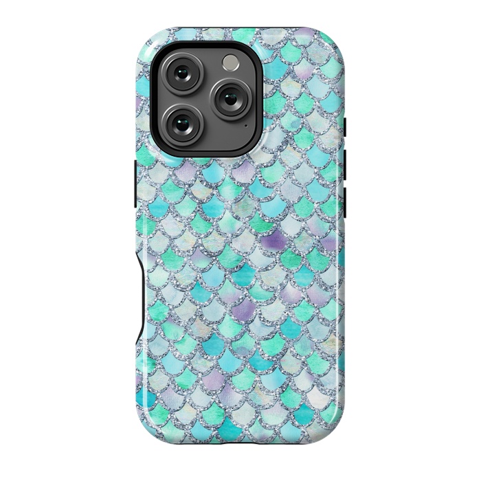 iPhone 16 Pro StrongFit Hand drawn mermaid scales  by  Utart