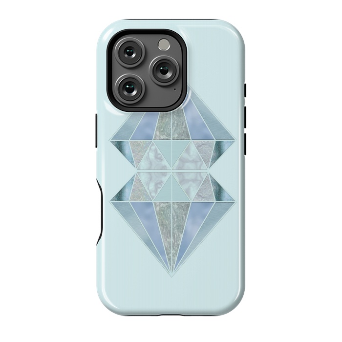 iPhone 16 Pro StrongFit Glamorous Gemstone Diamonds by Andrea Haase