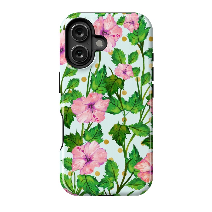 iPhone 16 StrongFit Blush Blossom by Uma Prabhakar Gokhale