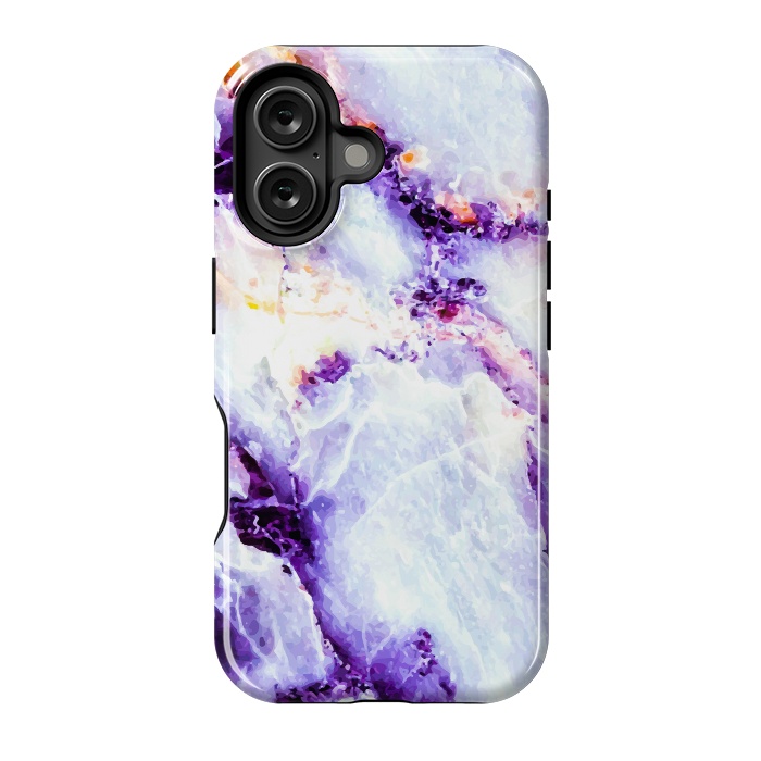 iPhone 16 StrongFit Marble violet by Mmartabc