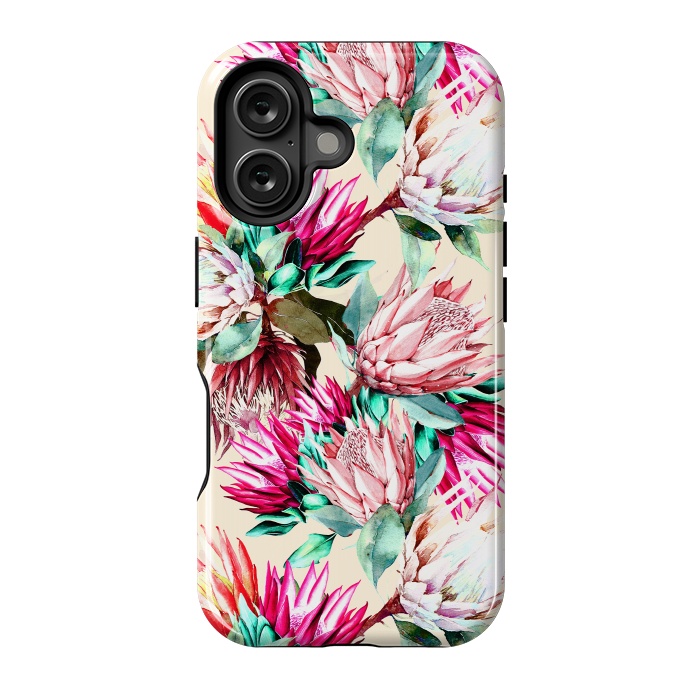 iPhone 16 StrongFit King proteas bloom II by Mmartabc