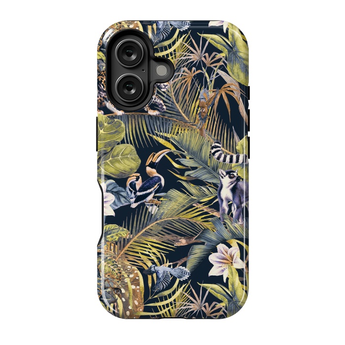 iPhone 16 StrongFit Wild Jungle - 01 by Mmartabc