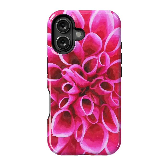 iPhone 16 StrongFit Dahlia Macro Illustration by Alemi