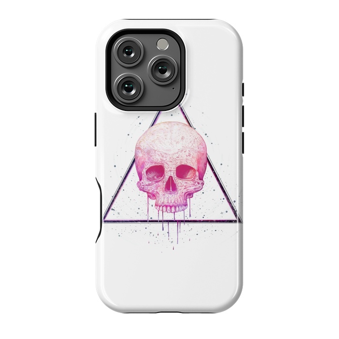 iPhone 16 Pro StrongFit Skull in triangle by kodamorkovkart