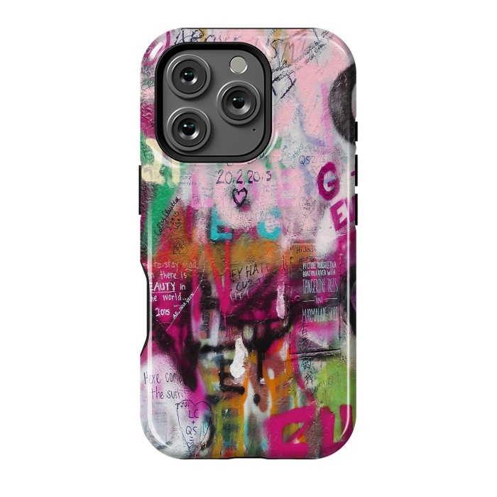 iPhone 16 Pro StrongFit Colorful GraffitiArt by Andrea Haase